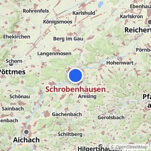Kartenvorschau Schrobenhausen