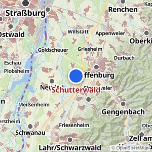 Kartenvorschau Schutterwald