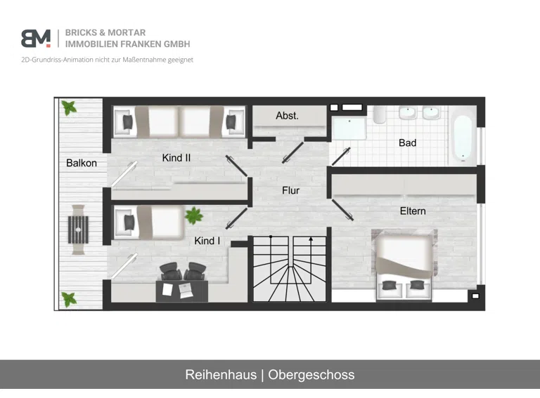 Grundriss-Animation OG