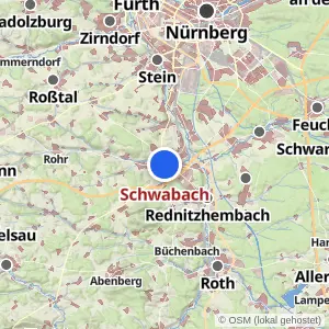 Kartenvorschau Schwabach