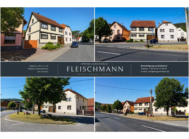 Ansicht von der Straße aus