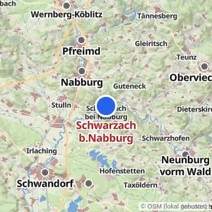 Kartenvorschau Schwarzach b.Nabburg
