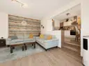 Wohnzimmer Blick Küche