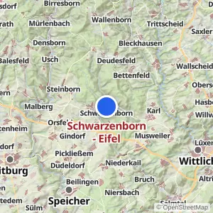Kartenvorschau Schwarzenborn - Eifel