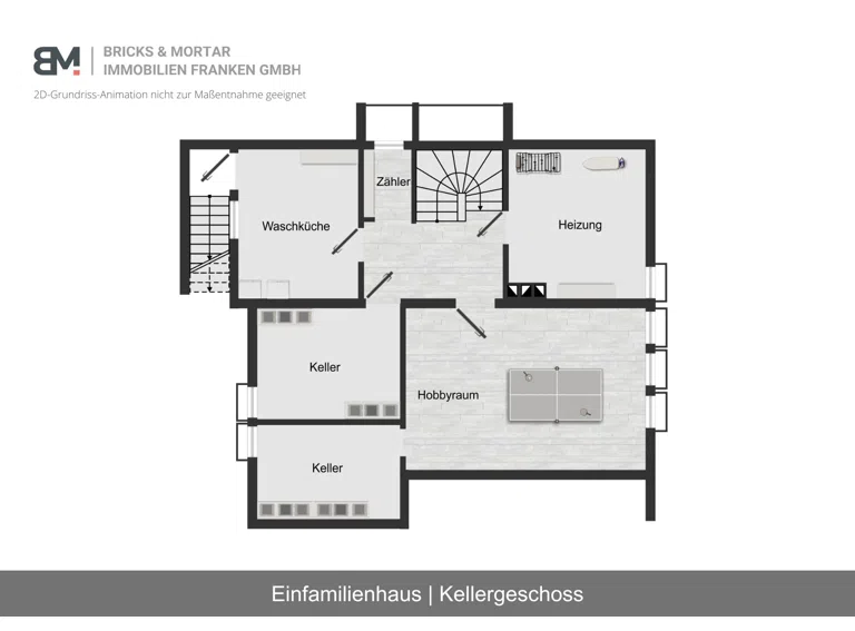 Grundriss-Animation KG