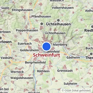 Kartenvorschau Schweinfurt