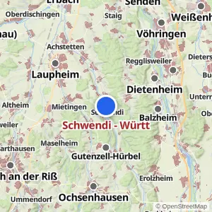 Kartenvorschau Schwendi - Württ