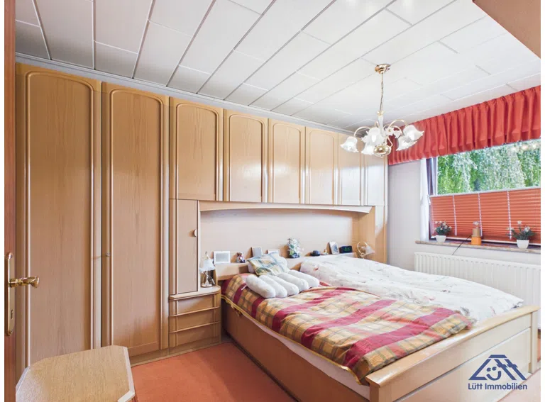 Schlafzimmer Erdgeschoss- Lütt Immobilien Schwentinental