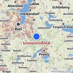Kartenvorschau Schwentinental