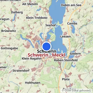 Kartenvorschau Schwerin - Meckl