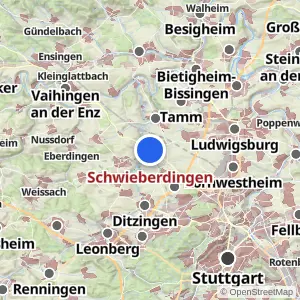 Kartenvorschau Schwieberdingen