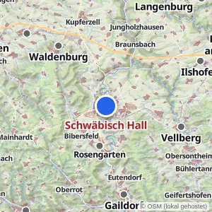 Kartenvorschau Schwäbisch Hall