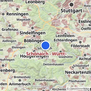 Kartenvorschau Schönaich - Württ