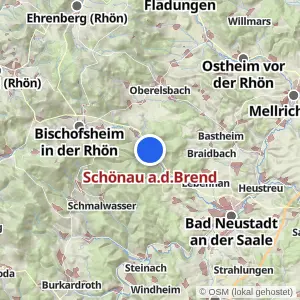 Kartenvorschau Schönau a.d.Brend