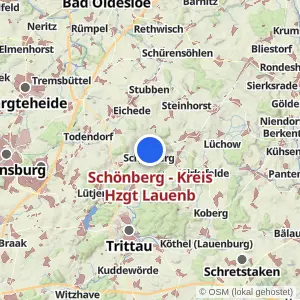 Kartenvorschau Schönberg - Kreis Hzgt Lauenb