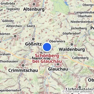 Kartenvorschau Schönberg bei Glauchau