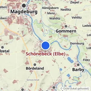 Kartenvorschau Schönebeck (Elbe)