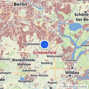 Kartenvorschau Schönefeld