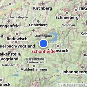 Kartenvorschau Schönheide