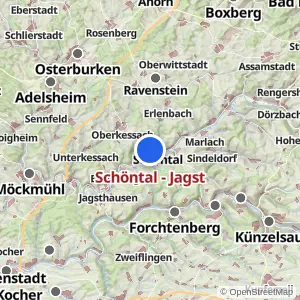 Kartenvorschau Schöntal - Jagst