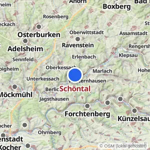 Kartenvorschau Schöntal