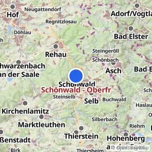 Kartenvorschau Schönwald - Oberfr