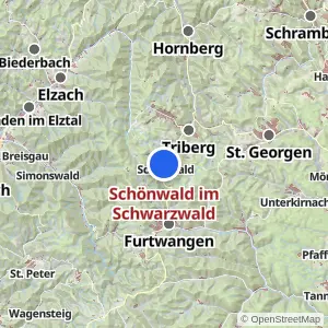 Kartenvorschau Schönwald im Schwarzwald