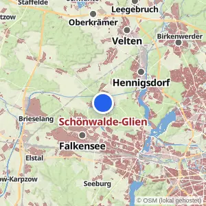 Kartenvorschau Schönwalde-Glien