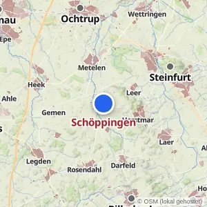 Kartenvorschau Schöppingen