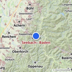 Kartenvorschau Seebach - Baden