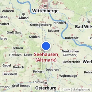Kartenvorschau Seehausen (Altmark)