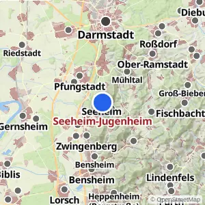 Kartenvorschau Seeheim-Jugenheim