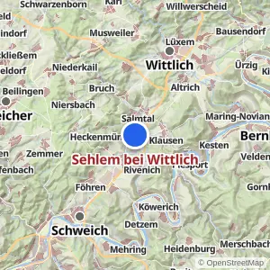 Kartenvorschau Sehlem bei Wittlich