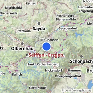 Kartenvorschau Seiffen - Erzgeb.