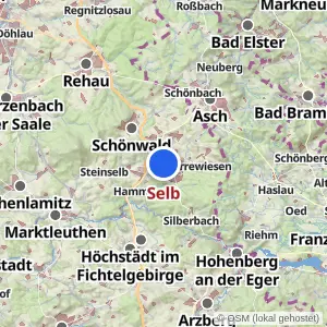 Kartenvorschau Selb