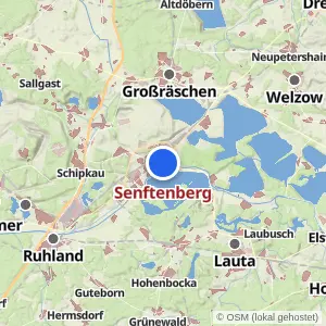 Kartenvorschau Senftenberg