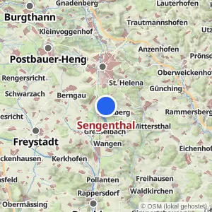 Kartenvorschau Sengenthal