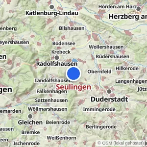 Kartenvorschau Seulingen