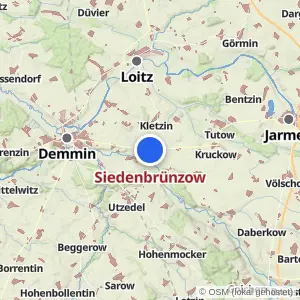 Kartenvorschau Siedenbrünzow