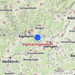 Kartenvorschau Sigmaringendorf