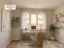 Virtuelles Home Staging. Möbelierung und Dekoration sind nicht Bestandteil des Angebots.
