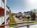 Der Ausblick vom Balkon