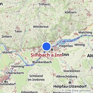Kartenvorschau Simbach a.Inn
