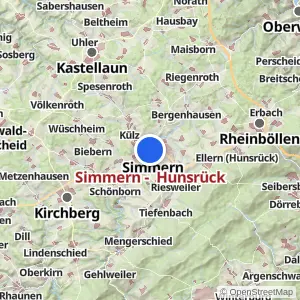 Kartenvorschau Simmern -  Hunsrück