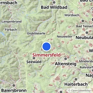Kartenvorschau Simmersfeld