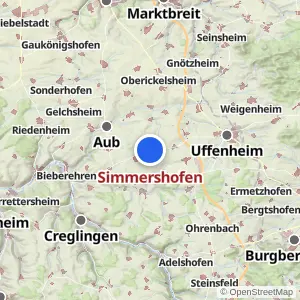 Kartenvorschau Simmershofen