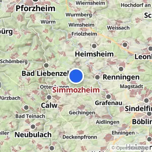 Kartenvorschau Simmozheim