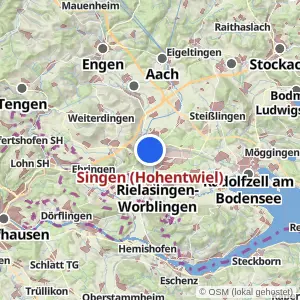 Kartenvorschau Singen (Hohentwiel)