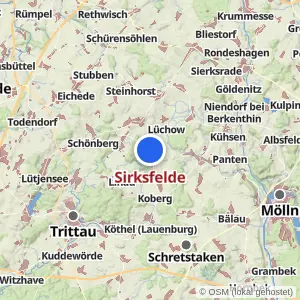 Kartenvorschau Sirksfelde