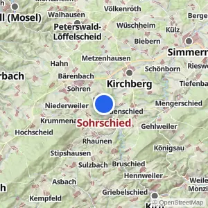 Kartenvorschau Sohrschied